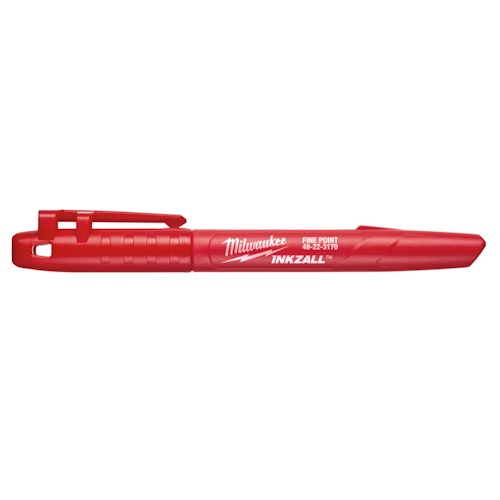 Milwaukee INKZALL feiner Permanentmarker rot 48223170
