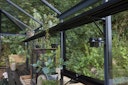 Juliana Gewächshaus Grand Oase anthrazit - 3 mm Sicherheitsglas - 25,6 m²