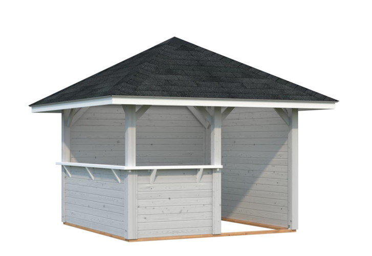 Palmako Pavillon Bianca 8,3 m² Set 103