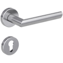Vorschaubild Griffwerk Türgriff OVIDA K3 Edelstahl matt - Klipptechnik