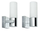 Vorschaubild Paulmann Badleuchte WallCeiling Gemini WL IP44