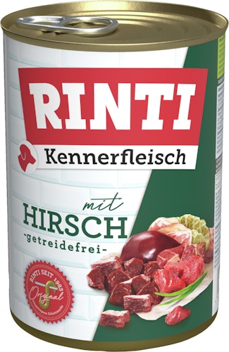 RINTI Kennerfleisch 400g Dose Hundenassfutter