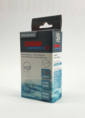 EHEIM 4005651 Diffusor für InstallationsSET 2 (4004310/4005310), Schlauch ø16/22 mm Zubehör für 2026