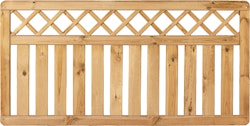 T&J KAMPEN Gartenzaun Senkrecht Ranki 180 x 90 cm