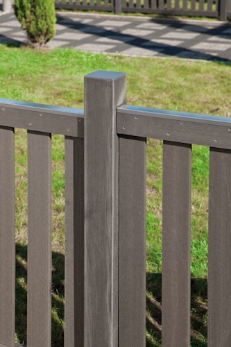 TraumGarten Vorgartenzaun Raja WPC 149x85 cm