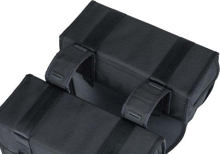 Basil Tour Doppeltasche 35 l schwarz