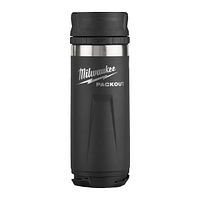 Milwaukee ﻿PACKOUT Isolierbecher 530 ml mit Trinkdeckel, schwarz 4932493474
