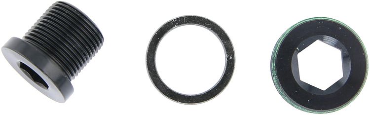 Truvativ Kurbelschraube GXP schwarz