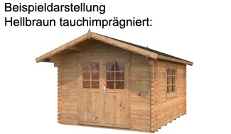 Palmako Gartenhaus Hellbraun tauchimprÃÂ¤gniert