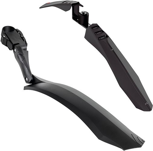 Hebie Steckschutzblech-Set 0726 E SET schwarz