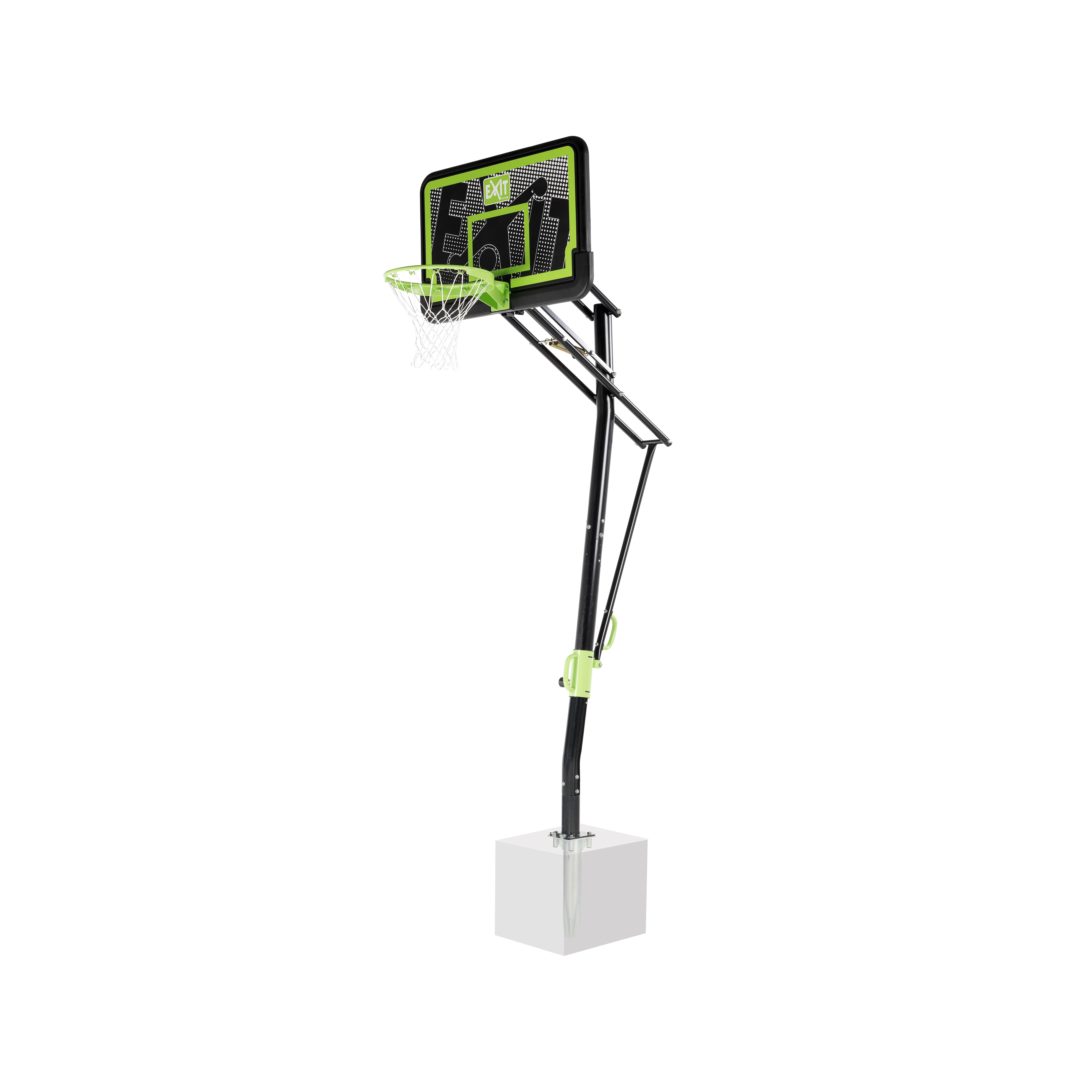EXIT Basketballkorb Galaxy Inground Basket Black Edition