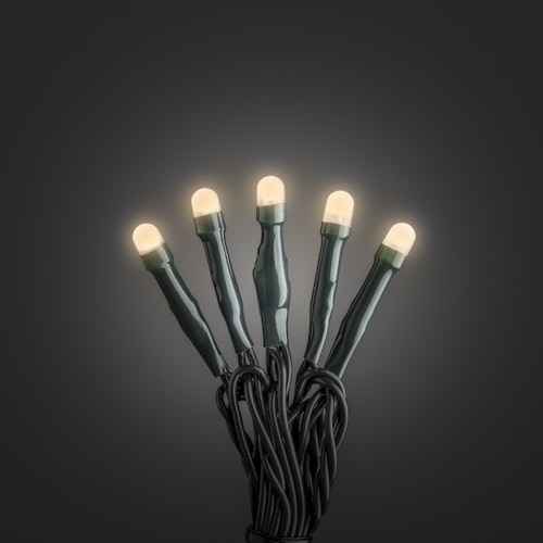 Konstsmide Micro LED Lichterkette gefrostet 20 grün