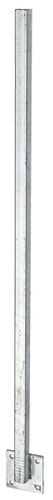 Alberts® Universalpfosten 30x30mm direkt auf Platte geschw. feuerverzinkt zAnschr. L 1150mm 