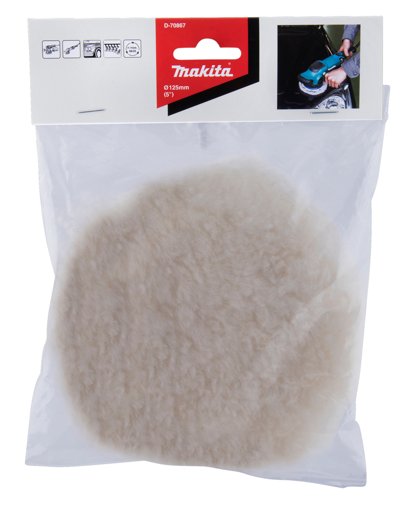 Makita Lammfellhaube 125 mm D-70867