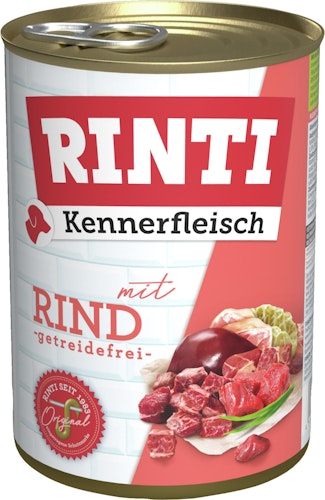 RINTI Kennerfleisch 400g Dose Hundenassfutter