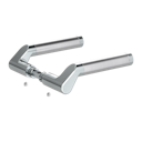 Vorschaubild GRIFFWERK Griffpaar für Schlosskasten CORINNA3 - Chrom/Edelstahl