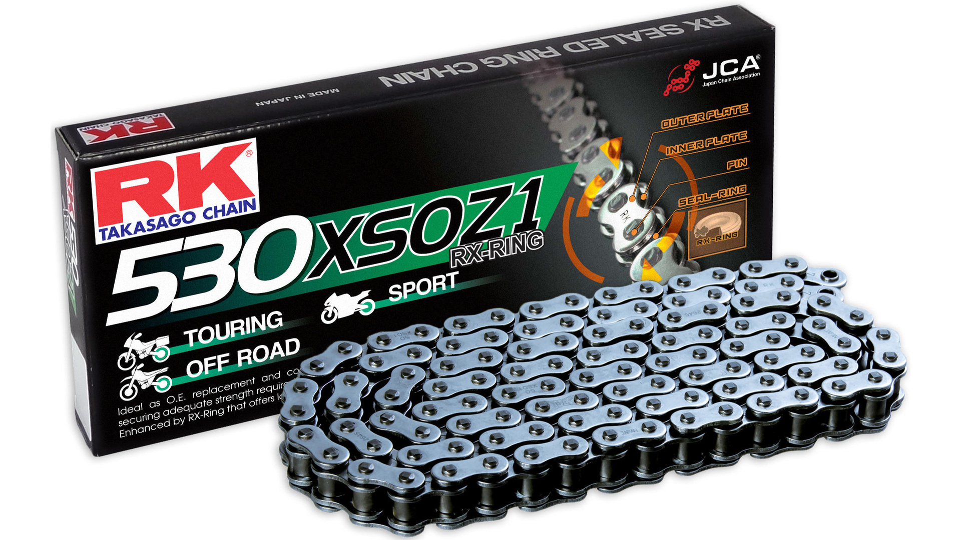 RK Kette 530XSOZ1, 114 Glieder