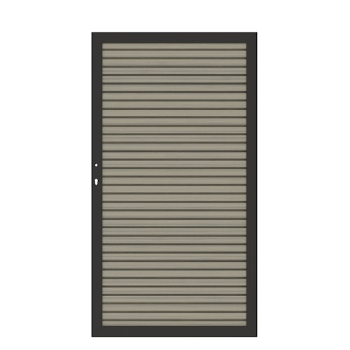 TraumGarten SYSTEM NEO PLATINUM Einzeltor Anthrazit-Rahmen 980 x 1800 mm