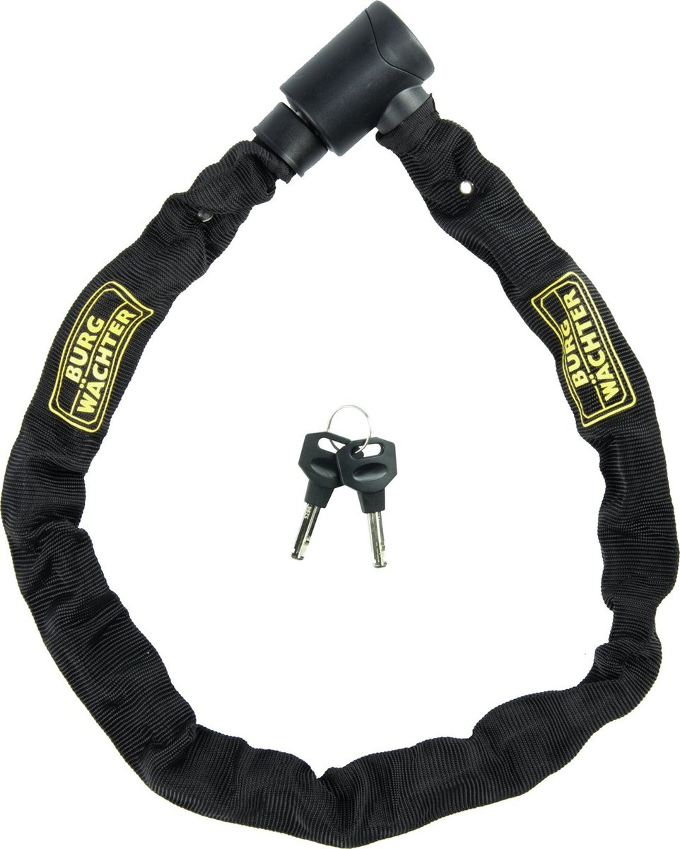 Burg Wächter Zylinder-Kettenschloss 580 90 schwarz