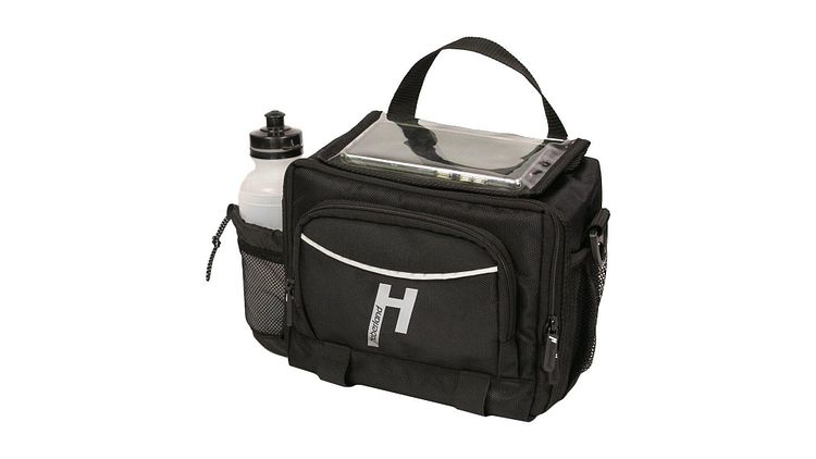 Haberland Lenkertasche Bottle schwarz