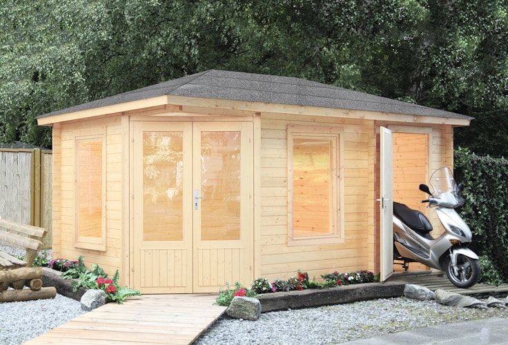 Wolff Finnhaus Gartenhaus Anna 40-A/2-Raum