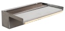 Heissner Wasserfall-Element Edelstahl 30 cm mit LED (W483-00)