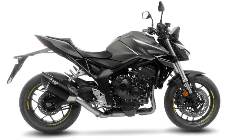 LEOVINCE Slip-On Schalldämpfer SBK LV-14 R Black Edition für Honda CB1000 Hornet