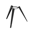 Vorschaubild höfats MOON 45 All Black Feuerschale mit hohem Fuß