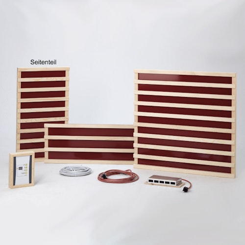 Infraworld Flächenheizsystem Fußteil in Fichte/Espe 