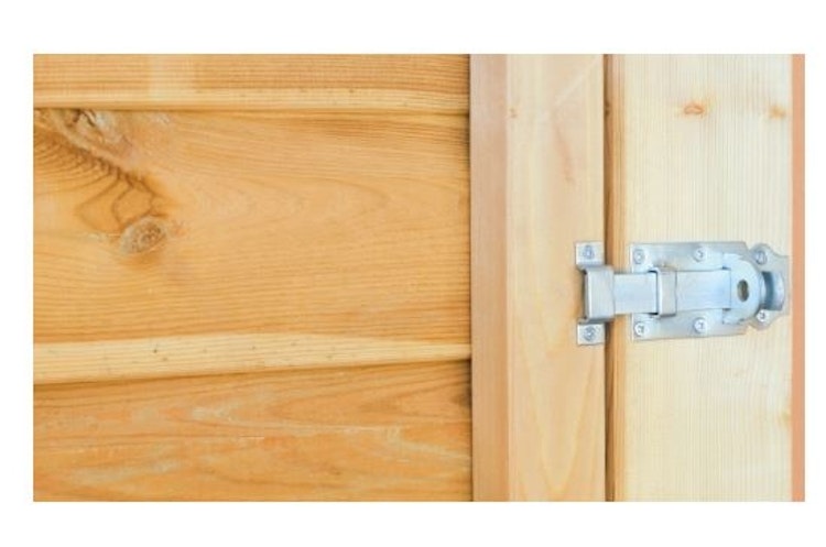 Skan Holz Abstellraum C4 für Carports - Profilschalung