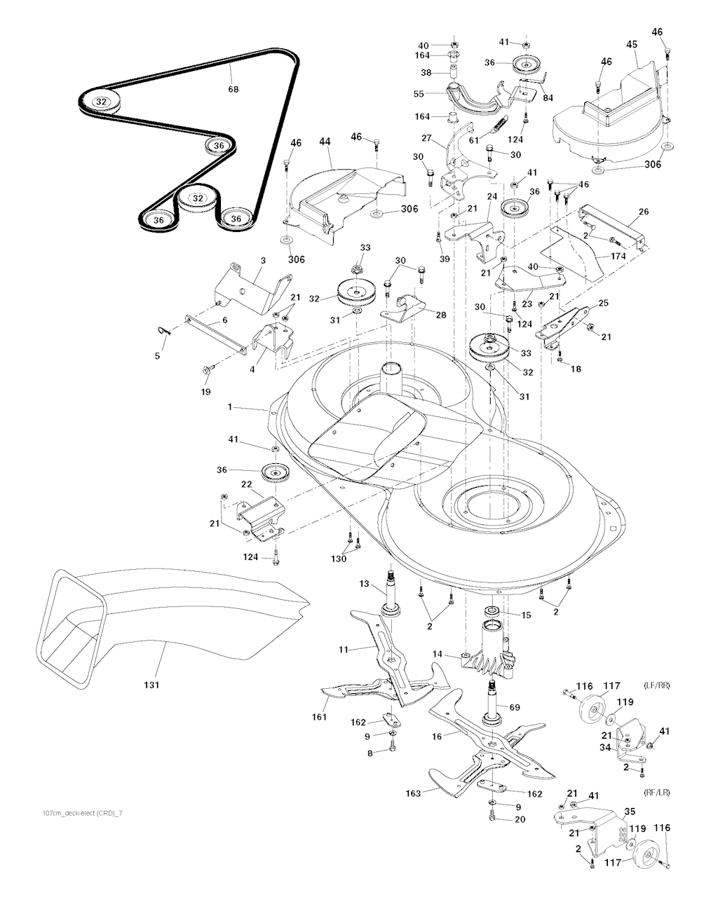 Explosionszeichnung Ersatzteile