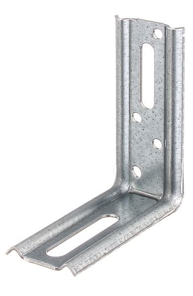 Alberts® Verstellwinkel 90° geprägt mit Langloch  80x70x30 mm