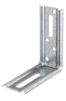 Alberts® Verstellwinkel 90° geprägt mit Langloch  80x70x30 mm