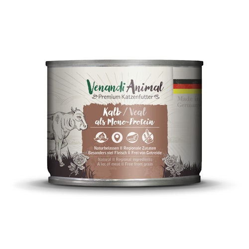 Venandi Animal Monoprotein 200g Katzennassfutter