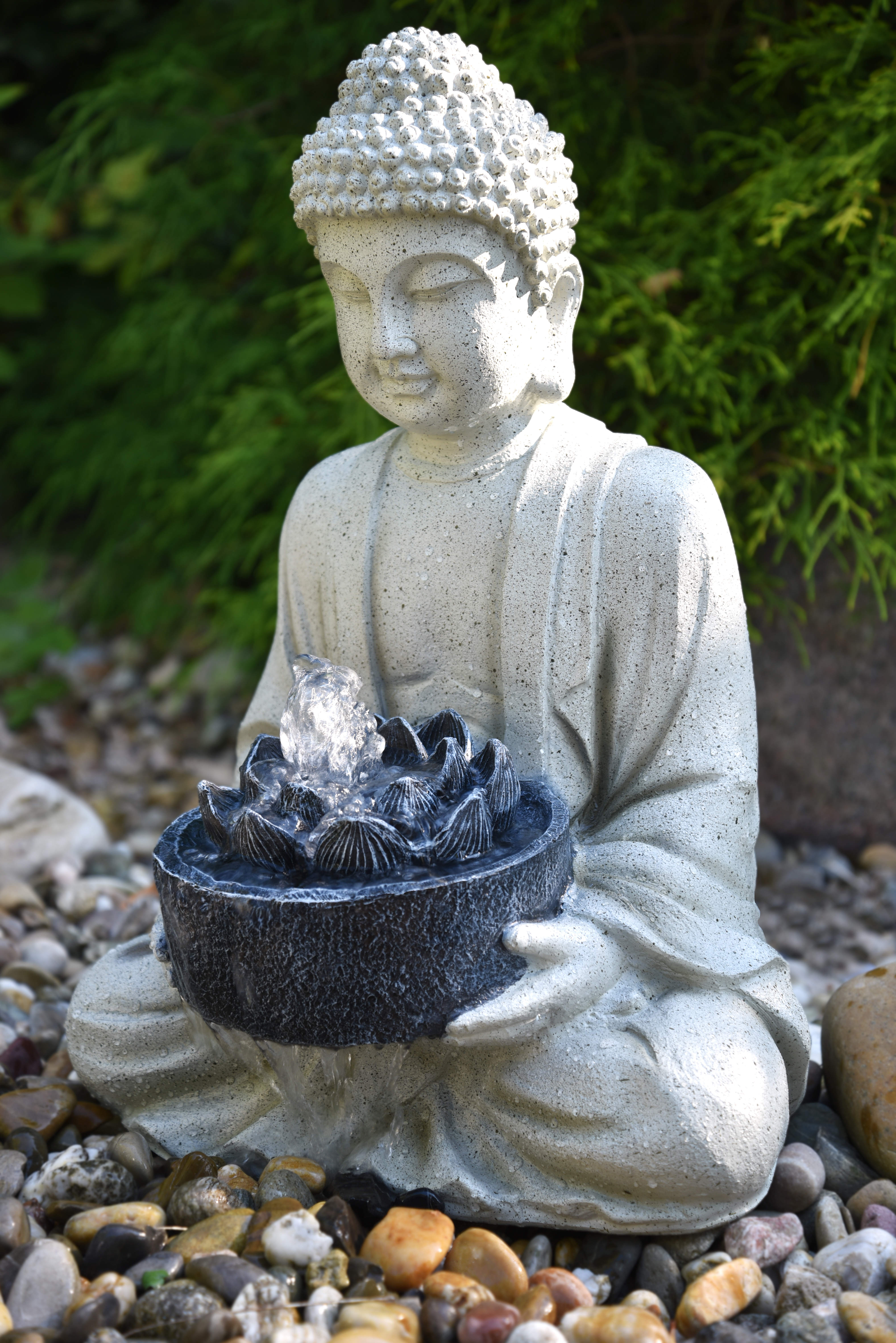 Heissner Teichfigur "Tempelfigur", 37x31x50cm