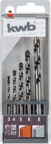 kwb ROCKER+ Boh Kas 5tlg 3-8 PRE 44301