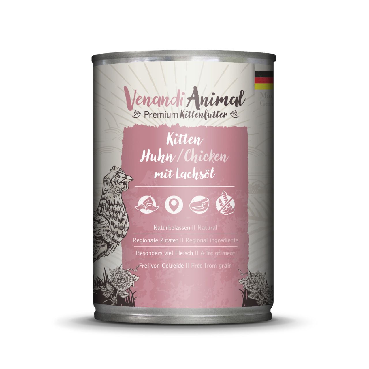 Venandi Animal 400 Gramm Katzennassfutter