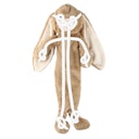 Vorschaubild NOBBY Plüschhase mit Seil innen 54 cm