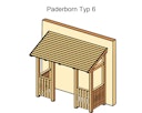 Skan Holz Pultdach Vordach Paderborn