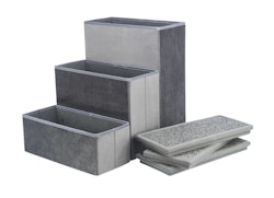 TRIXIE Treppe mit Stauraum, 34 × 45 × 50 cm, grau