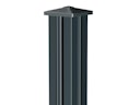 Vorschaubild dz VIDUAL Steckzaun-Anfangs-/End-/Torpfosten Swing 120 x 120 mm mit Zubehör