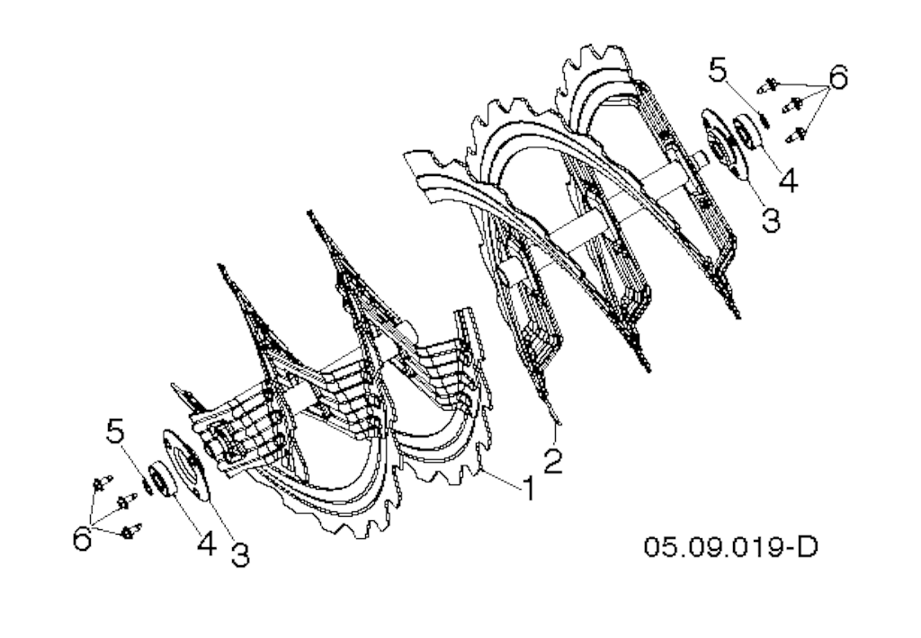 Explosionszeichnung Ersatzteile