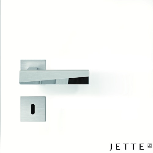 Griffwerk Türgriff JETTE VISION RG Prontofix-Edelstahl matt