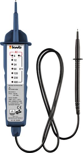 kwb Spannungsprüfer 2 polig 142400