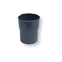 Vorschaubild Rohrverbinder Metall, Farbe dunkelgrau 75/75