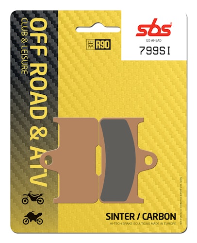 SBS Bremsbelag 799SI Offroad Sinter