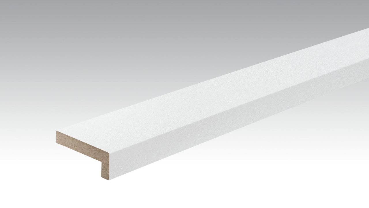 MEISTER Winkelabdeckleiste 2380 x 22 x 60 mm 20097 White pearl