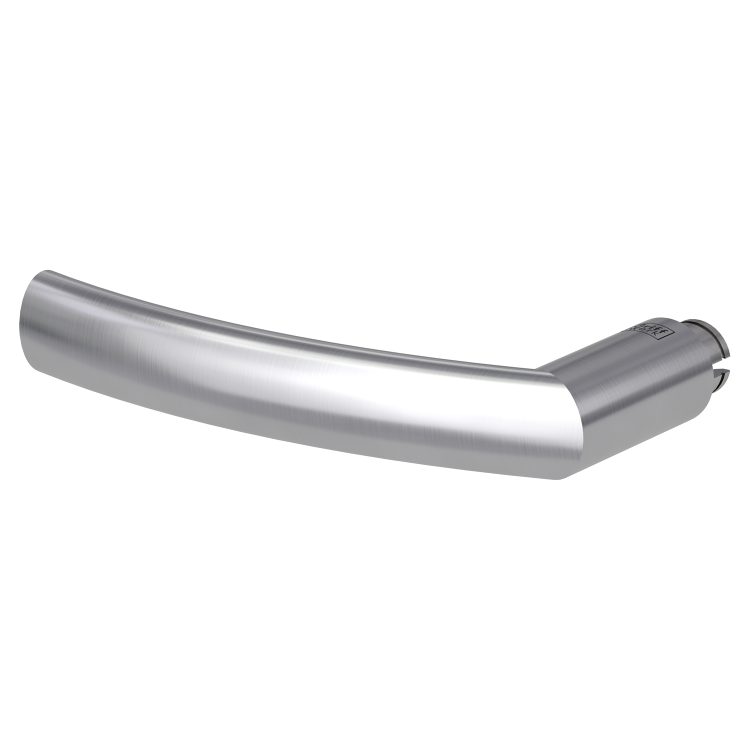 Griffwerk Griffstück LORITA PROFESSIONAL für Schutzbeschlag Edelstahl matt Links