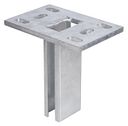 Vorschaubild Alberts® Pfostenträger f.Zaunpfosten Doppelstab-Gittermatten,fvz,z.Aufschraub.,150x100 686055