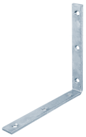 Alberts® Balkenwinkel, galvanisch verzinkt dickschichtpassiviert, TxHxB 160x160x20 mm 333256